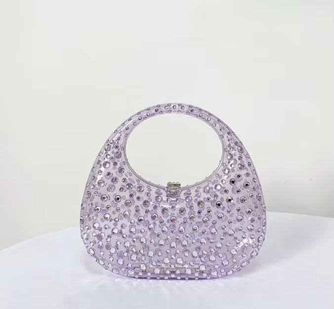 Luxury High Quality Acrylic Box Evening Wedding Party Clutch Bags Mssza