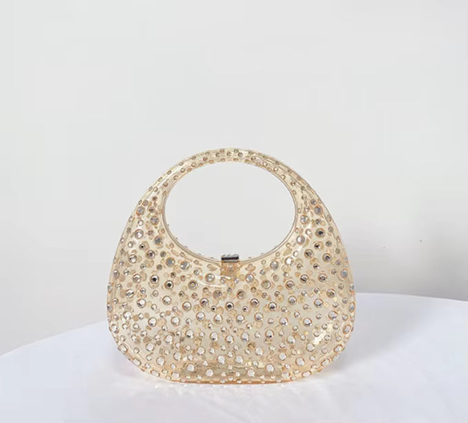 Luxury High Quality Acrylic Box Evening Wedding Party Clutch Bags Mssza
