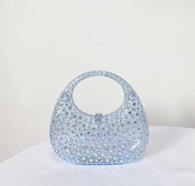 Luxury High Quality Acrylic Box Evening Wedding Party Clutch Bags Mssza