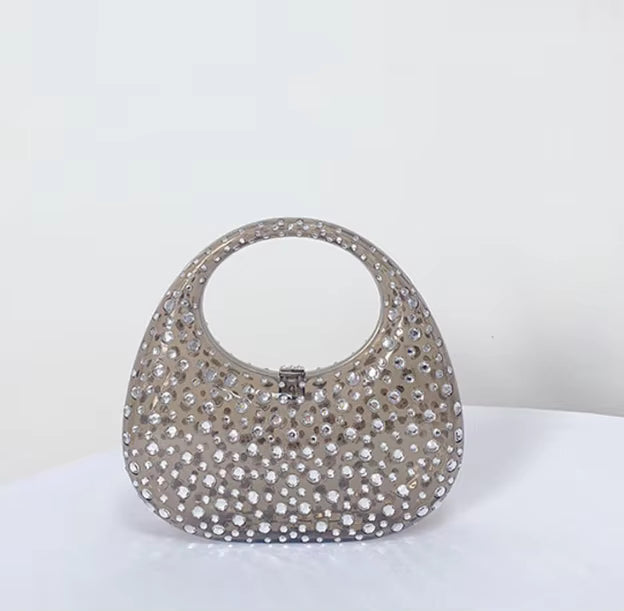 Luxury High Quality Acrylic Box Evening Wedding Party Clutch Bags Mssza
