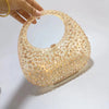 Luxury High Quality Acrylic Box Evening Wedding Party Clutch Bags Mssza