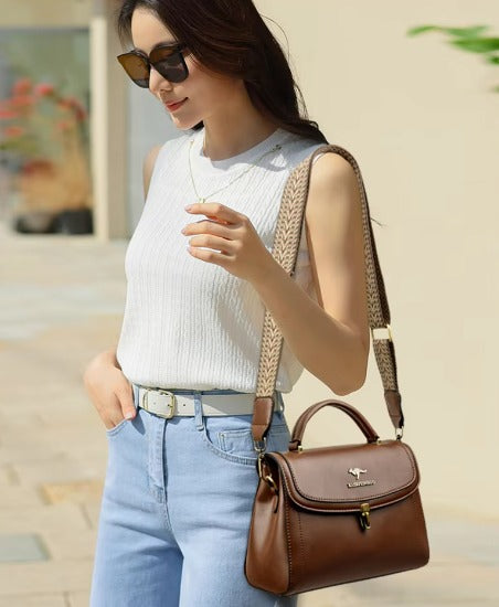 Luxury Designer High Quality Leather Handbags Mssza