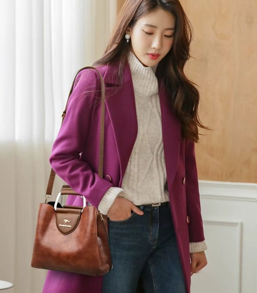 Luxury Designer High Quality Leather Handbags Tote Bag Mssza