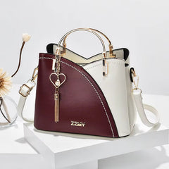 Luxury Designer High Quality Leather Shoulder Handbags Mssza