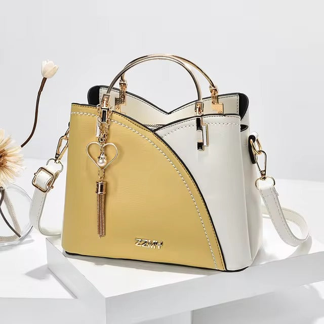 Luxury Designer High Quality Leather Shoulder Handbags Mssza