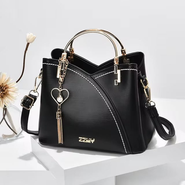 Luxury Designer High Quality Leather Shoulder Handbags Mssza