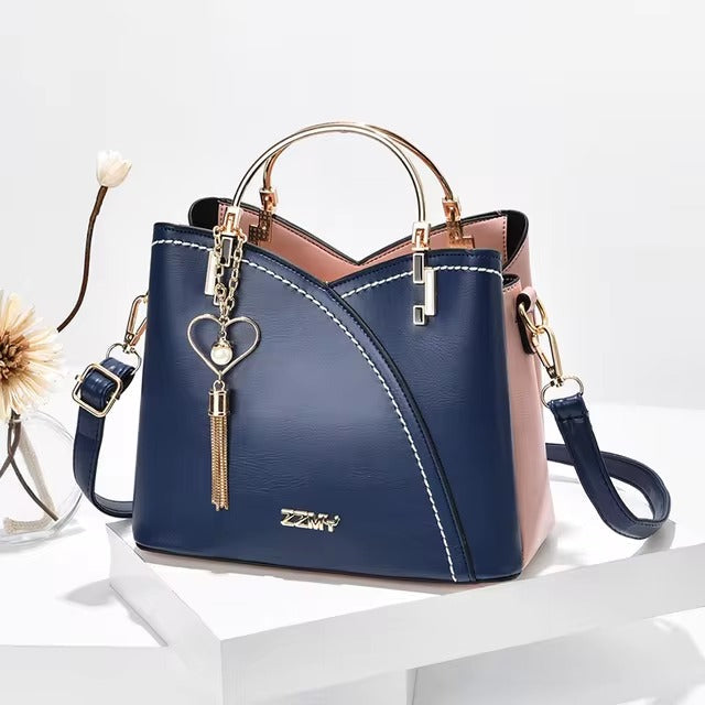 Luxury Designer High Quality Leather Shoulder Handbags Mssza