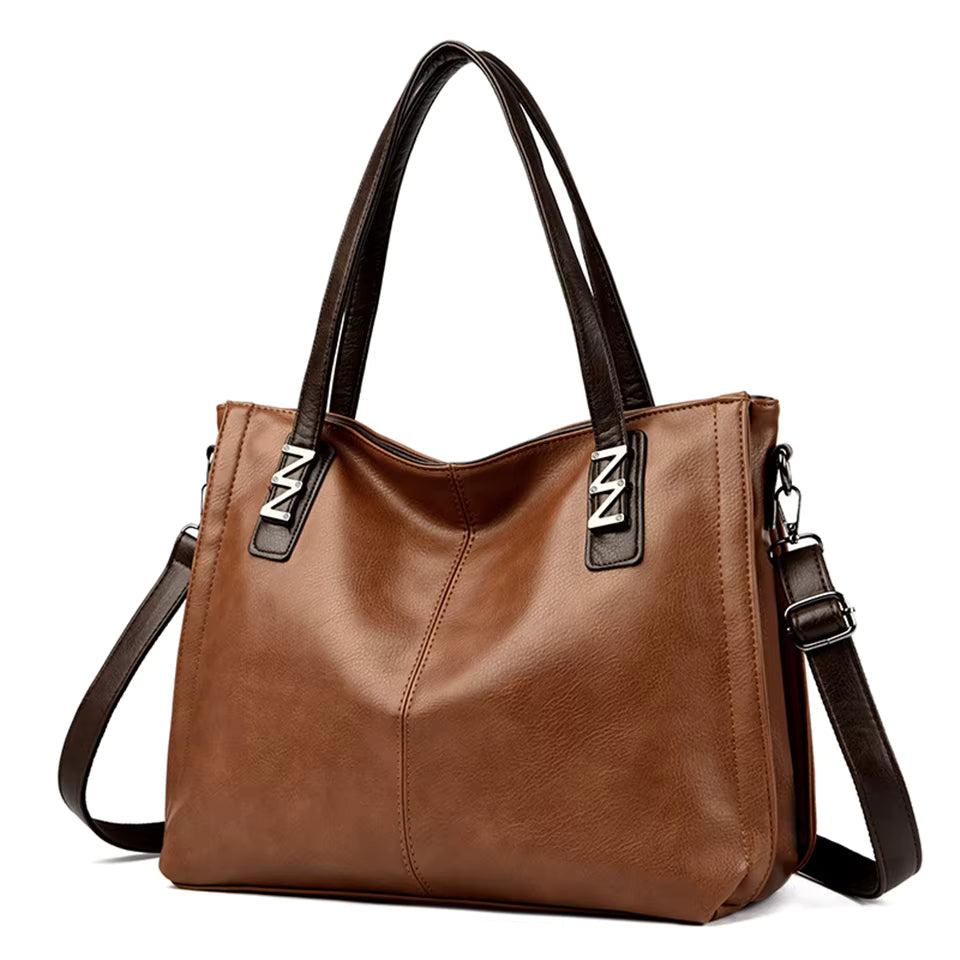Luxury Designer Large Tote Soft Leather Crossbody Handbags Mssza