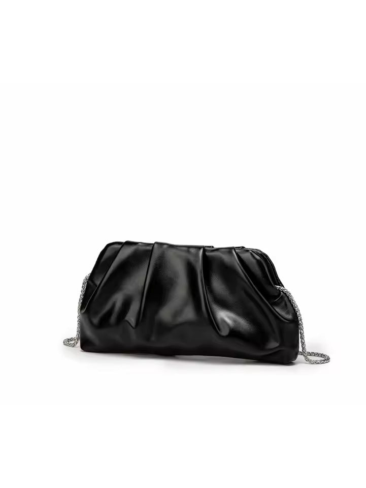 Luxury Designer Polyester Chain Wedding Evening Purses Clutch Shoulder Bag Mssza