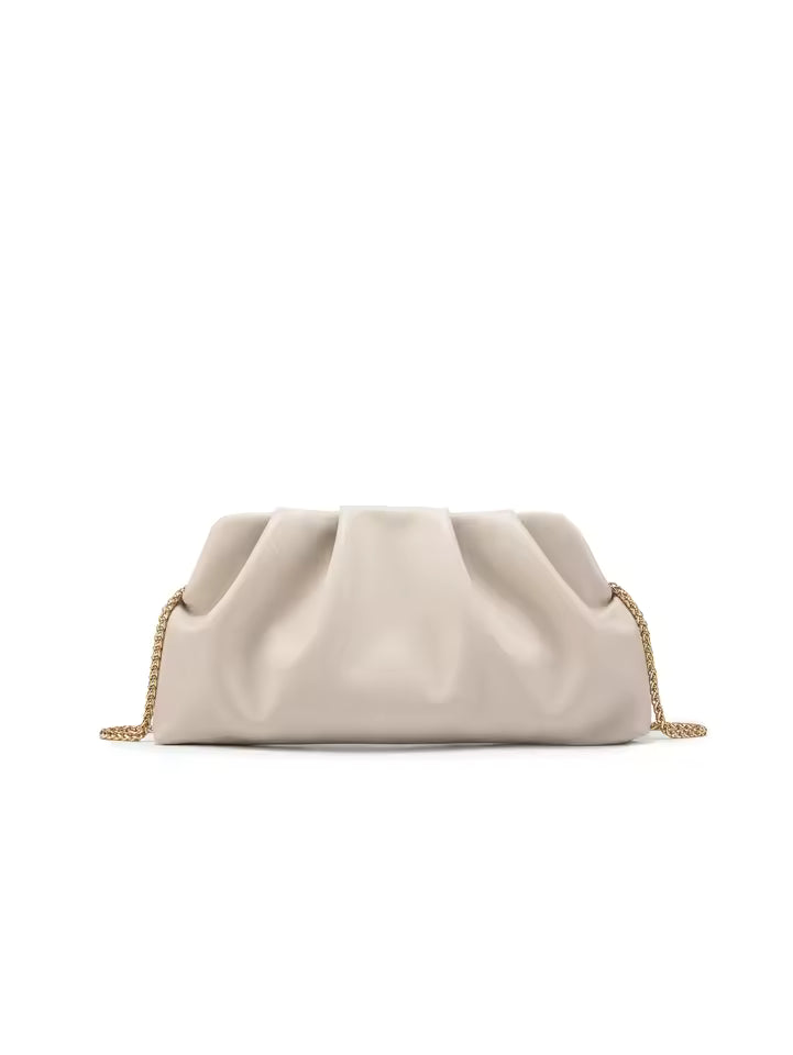 Luxury Designer Polyester Chain Wedding Evening Purses Clutch Shoulder Bag Mssza