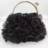Luxury Designer Satin Floral Bride Wedding Party Evening Clutch Bag Mssza