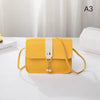 Luxury Designer Simple Pearl Pendant Contrast Messenger Small Square Crossbody Shoulder Bag Mssza