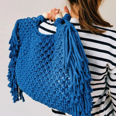 Luxury Designer Tote Bags Large Capacity Knitting Tassel Beading Decorate Handbag Mssza