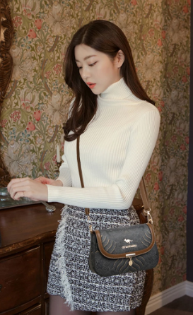 Luxury Designer Trend Embroidered High Quality Soft Leather Shoulder Crossbody Bags Mssza