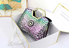 Luxury Designer Various Leopard Printed Patterns Top Handle Crossbody Shoulder Bag Mssza
