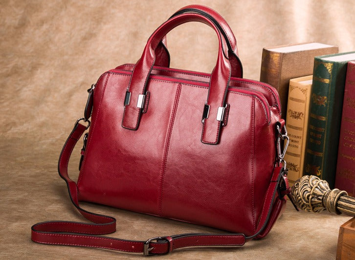 Luxury Designer Versatile High Quality Leather Hand Bags Mssza
