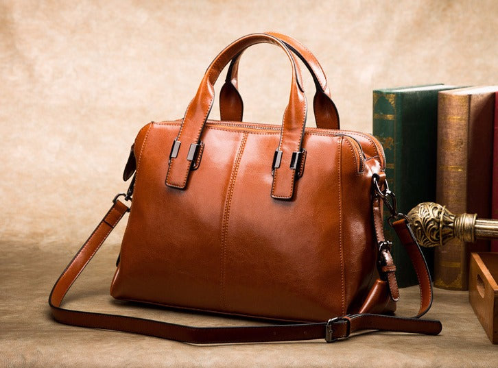 Luxury Designer Versatile High Quality Leather Hand Bags Mssza