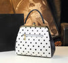 Luxury Leather Clip Messenger Tote Shoulder Crossbody Bag Mssza