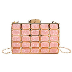 Luxury Female Evening Bag Block Designer Crossbody Bags for Women Mssza
