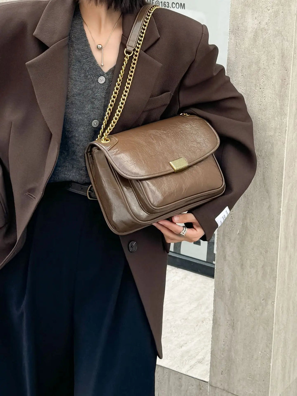Luxury Genuine Cowhide Leather Satchel Tofu Small Square Shoulder Crossbody Bags Mssza