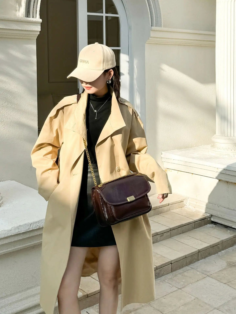 Luxury Genuine Cowhide Leather Satchel Tofu Small Square Shoulder Crossbody Bags Mssza