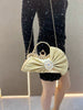Luxury Handmade Diamond-encrusted Bow Banquet Handbag Mssza