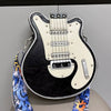 Luxury Handmade Guitar Shape Purse Crossbody Shoulder Bag Mssza