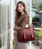 Luxury High Appearance Handbag Two Layer Large Capacity Shopping Bags Mssza