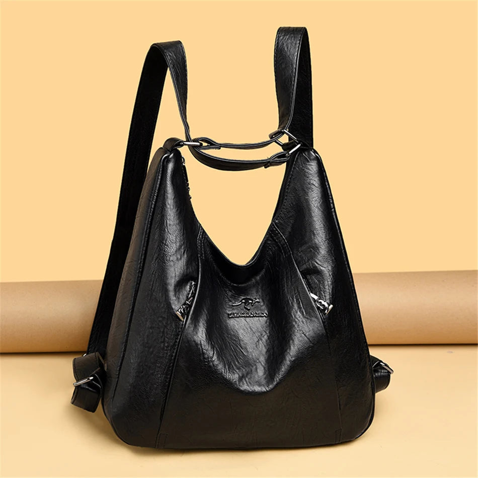 Luxury High Quality Leather Designer Travel Back Pack Bolsa Shoulder Handbags Mssza