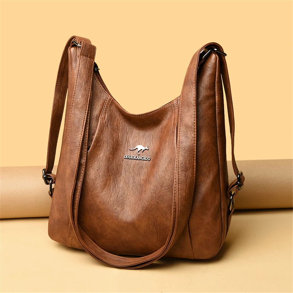 Luxury High Quality Leather Designer Travel Back Pack Bolsa Shoulder Handbags Mssza