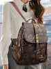 Luxury High Quality Soft Leather Shoulder Multifunction Rucksack Top-handle Bag Mssza