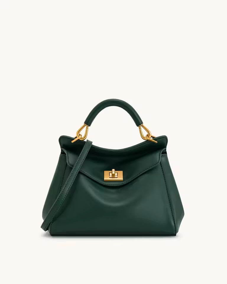 Luxury High-end Fashionable Versatile Lock Shoulder Crossbody Bag Mssza