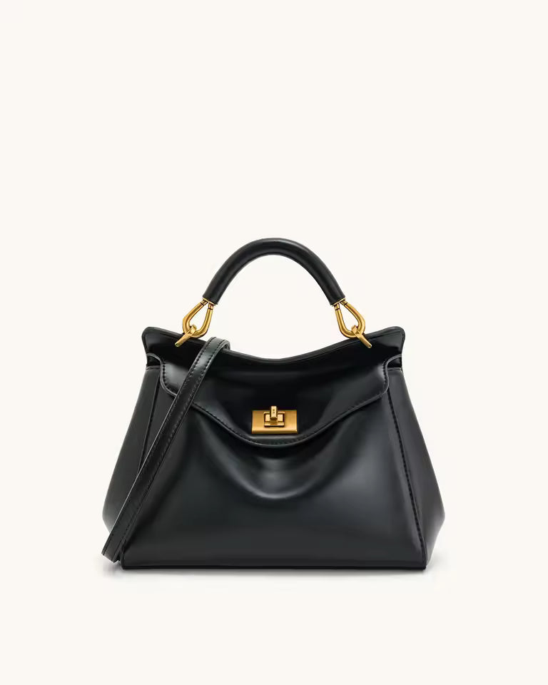Luxury High-end Fashionable Versatile Lock Shoulder Crossbody Bag Mssza