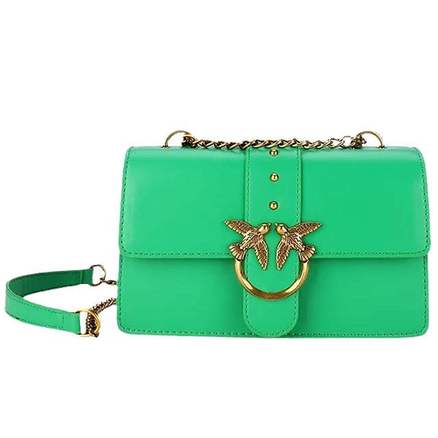 Luxury Interior Slot Pocket Silk Zipper Crossbody bag Mssza