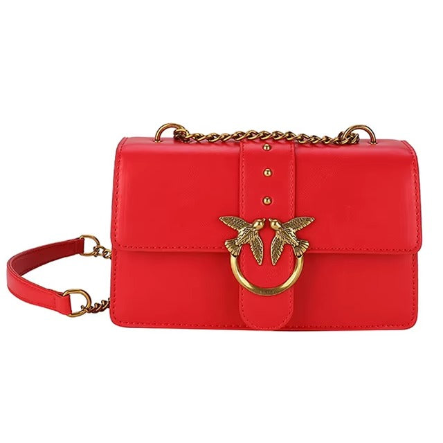 Luxury Interior Slot Pocket Silk Zipper Crossbody bag Mssza