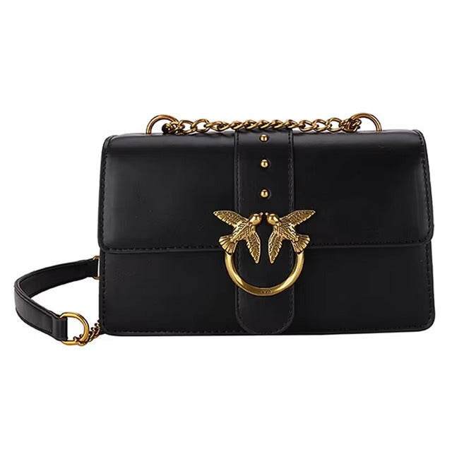 Luxury Interior Slot Pocket Silk Zipper Crossbody bag Mssza