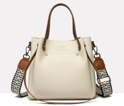 Luxury Large Capacity Tote Messenger Pu Leather Versatile Shoulder Crossbody Bags Mssza