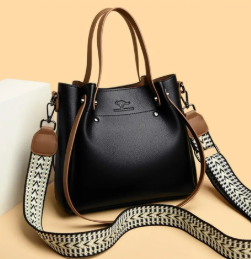 Luxury Large Capacity Tote Messenger Pu Leather Versatile Shoulder Crossbody Bags Mssza