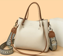 Luxury Large Capacity Tote Messenger Pu Leather Versatile Shoulder Crossbody Bags Mssza