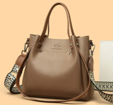 Luxury Large Capacity Tote Messenger Pu Leather Versatile Shoulder Crossbody Bags Mssza