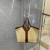 Luxury Large-capacity Genuine Leather Tote Crocodile Pattern Shoulder Bag Mssza