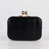 Luxury Metal Color Gold Pleated Sequins Evening Bling Clutch Mssza