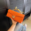 Luxury PU Leather Metal Buckle Zipper Shoulder Bags Mssza