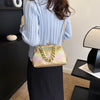 Luxury PU Leather Stone Pattern Shell Clip Party Wedding Designer Clutch Mssza