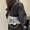 Luxury Pleated Solid Color Messenger Hobos Handbags Mssza