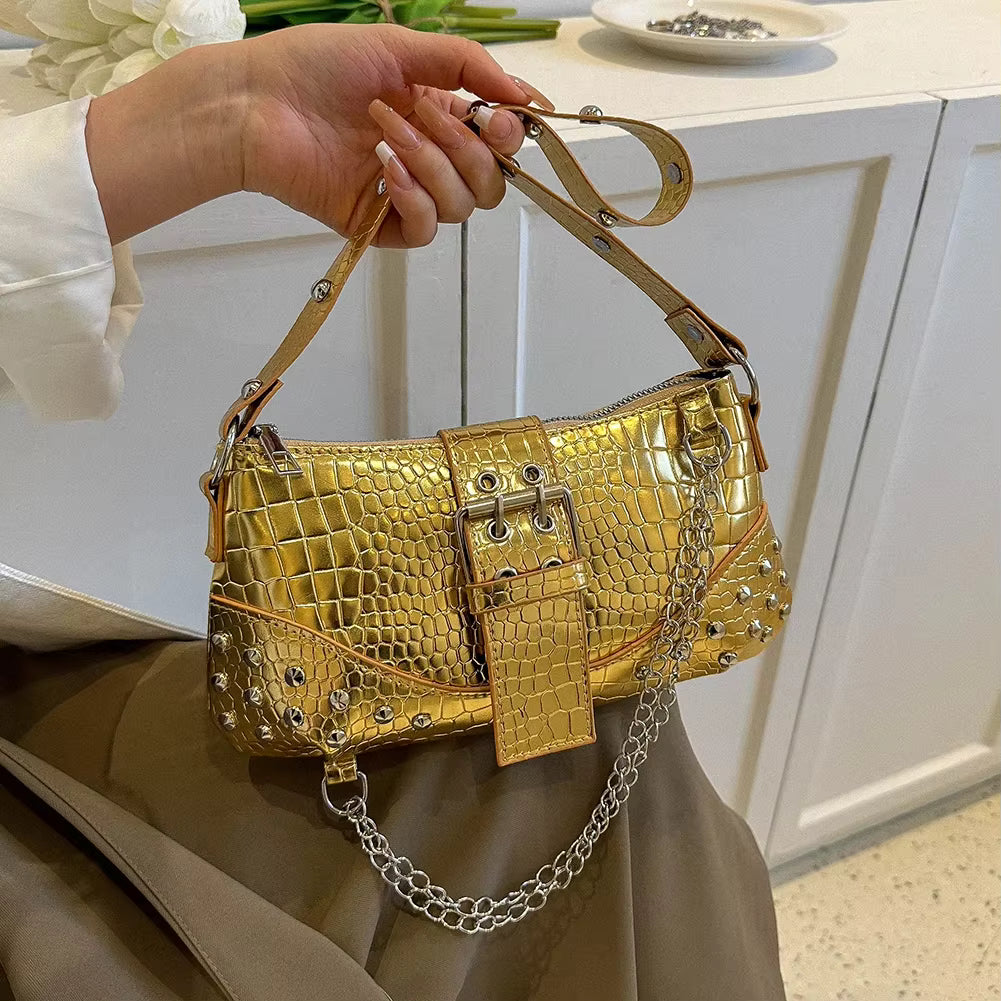 Luxury Pleated Solid Color Messenger Hobos Handbags Mssza