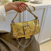 Luxury Pleated Solid Color Messenger Hobos Handbags Mssza