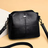 Luxury Pu Leather Letter Interior Slot Pocket Shoulder Bag Mssza