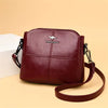 Luxury Pu Leather Letter Interior Slot Pocket Shoulder Bag Mssza