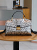 Snake Shaped Large Capacity One Shoulder Handbag Mssza